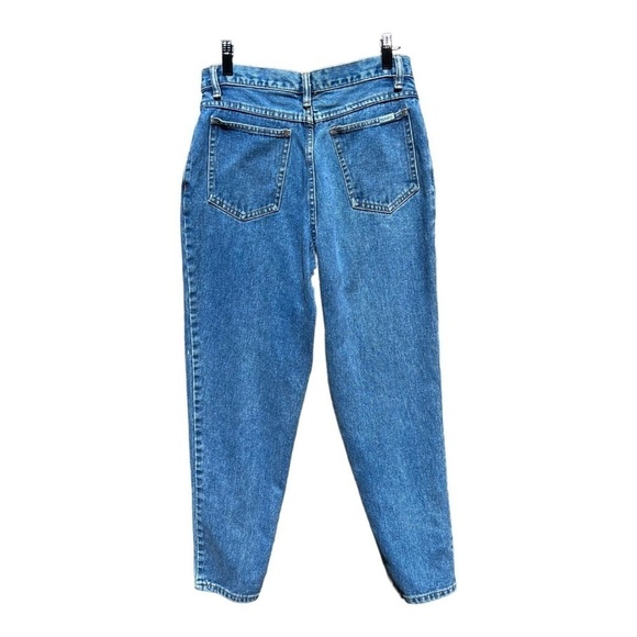 🌻VINTAGE Bill Blass High Waist Straight Tapered Mom Jeans | 27” Waist - Picture 5 of 9